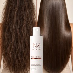 Prima e dopo: capelli crespi e capelli lisci